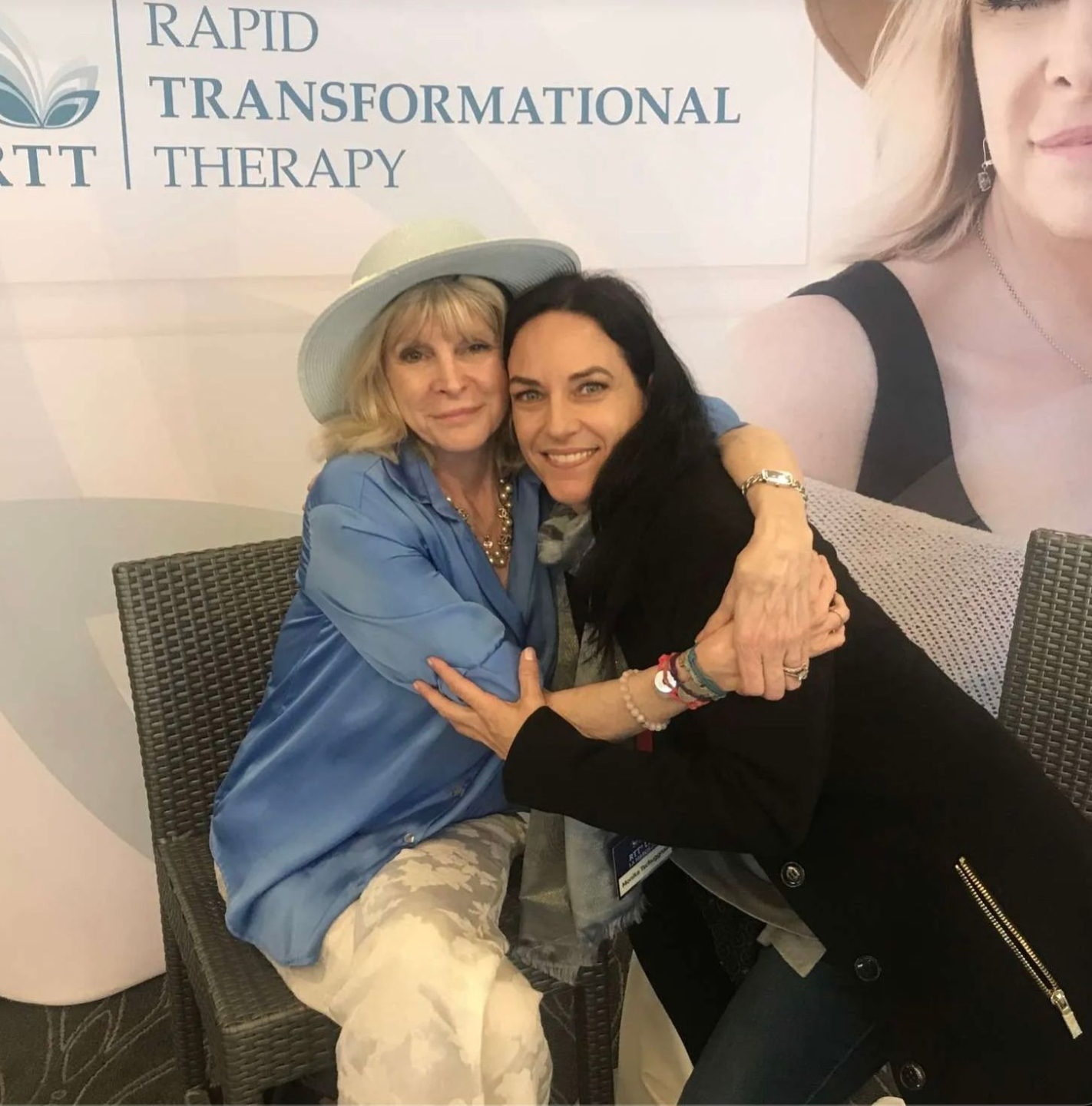 Monika with RTT Founder Marisa Peer